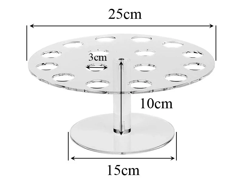 16 Holes Ice Cream Cone Stand
